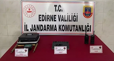 Edirne'de kaçak kazı yapanlara suçüstü; 6 gözaltı