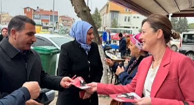 TİP Adayı Ceren Uzun'dan Enez Esnafına Ziyaret