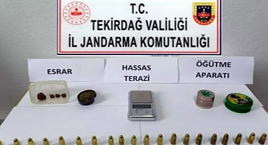 Jandarmadan uyuşturucu operasyonu; 4 gözaltı