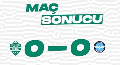 Kırklarelispor ve Ankara Demirspor Maçında Gol Çıkmadı: 0-0