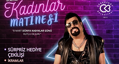 Çerkezköy'de Dünya Kadınlar Günü Coşkuyla Kutlanacak: Kobra Murat ile Eğlence Dolu Bir Gece