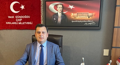 CHP Kırklareli Milletvekili Vecdi Gündoğdu'dan 14 Mart Tıp Bayramı Mesajı