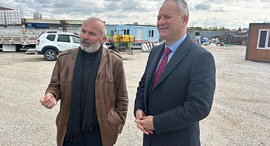 Kırklareli’nin Geleceği İçin Çalışmalarını Sürdüren Serdar Türker, Hurdacılar Sitesi’ni Ziyaret Etti