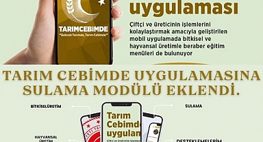 Tarım Sektöründe Dijital Devrim: Tarım Cebimde Uygulaması Yeni Sulama Modülüyle Geliyor