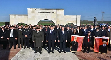 Trakya'da, Çanakkale şehitleri anıldı