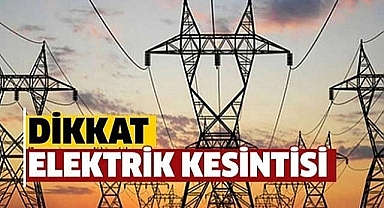Kırklareli'de Planlı Elektrik Kesintisi Uygulanacak