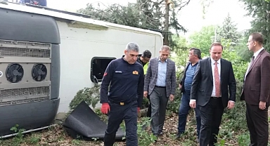 Kırklareli Belediye Başkanı Derya Bulut'tan Kaza Sonrası Hızlı Müdahale