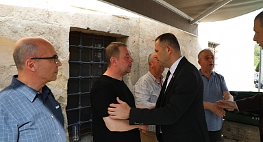 Belediye Başkanı Derya Bulut Cenaze Törenine Katıldı