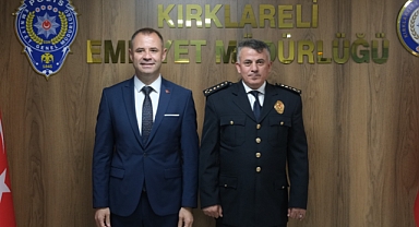 Kırklareli Belediye Başkanı Derya Bulut'tan Türk Polis Teşkilatı'na Anlamlı Ziyaret