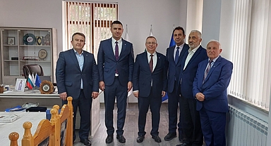 Trakya Üniversitesi'nden Kırcaali Belediye Başkanı Aycan Ahmed'e Hayırlı Olsun Ziyareti