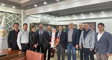 CHP Kırklareli İl Örgütü, Kavaklı Belediye Başkanı Ufuk İn’i Ziyaret Etti