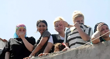 Eşinin öldürdüğü Petek, gözyaşlarıyla son yolculuğunu uğurlandı