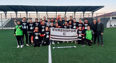 Evrenspor, Kırklareli Süper Amatör Lig Şampiyonu Oldu!