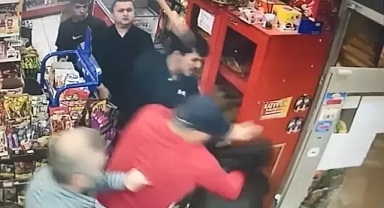 Fatih'te sopalı intikam dayağı kamerada