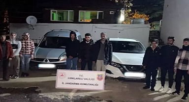 Kırklareli'de 352 kaçak göçmen yakalandı, 14 organizatör tutuklandı