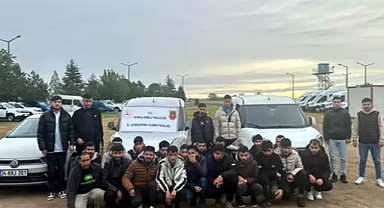 Kırklareli'nde 43 göçmen yakalandı, 13 organizatör tutuklandı
