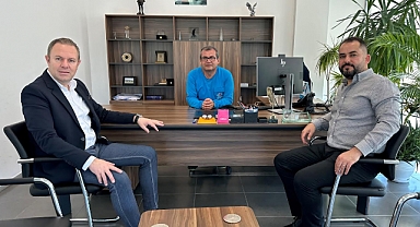 Kırklareli Ticaret ve Sanayi Odası (Kırklareli TSO), Şişecam Bölge Müdürü Zeki Budak'ı Ağırladı