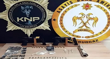 Lüleburgaz'da uyuşturucu operasyonunda 9 tutuklama