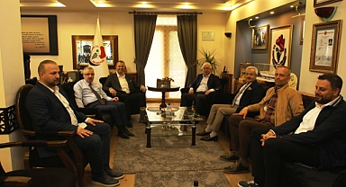 MHP MYK Üyesi Birol Gür'den Kırklareli Belediye Başkanı Derya Bulut'a Ziyaret