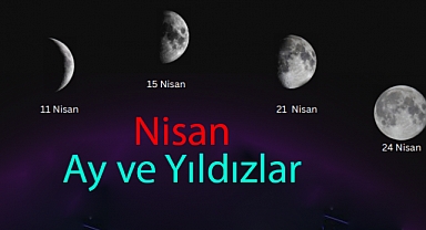 Nisan 2024: Gökyüzünde Neler Olacak? Ay ve Gezegenler ile İlgili Önemli Tarihler