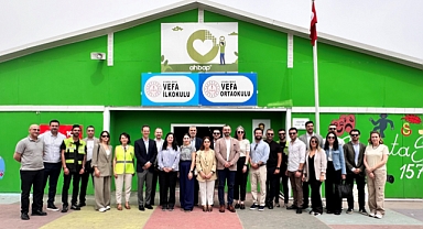Pfizer Türkiye ve Ahbap Derneği'nden anlamlı iş birliği: Deprem Bölgesi Adıyaman'da Vefa İlk ve Orta Okulu Açıldı
