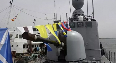 TCG Fırtına Hücumbotu'na çocuklardan ilgi