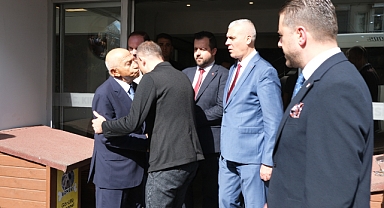 Nihat Özdemir, Kırklareli Belediye Başkanı Derya Bulut'u Ziyaret Etti