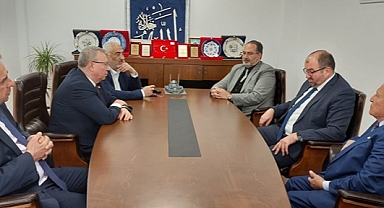 TRAKYA ÜNİVERSİTESİ HEYETİ KIRCAALİ BÖLGE MÜFTÜSÜNÜ ZİYARET ETTİ