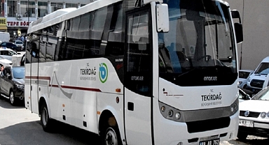 Tekirdağ Büyükşehir Belediyesi'nden Ramazan Bayramı'na Özel Ücretsiz Servis Hizmeti