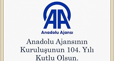 Kırklareli Valisi Birol Ekici'den Anadolu Ajansı'nın 104. Yıl Dönümüne Övgü