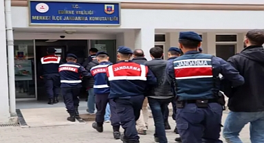 Yunanistan'a kaçmaya çalışan 7 terör şüphelisi yakalandı