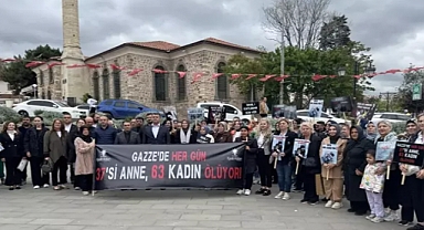 AK Parti'li kadınlardan Gazze açıklaması: Günde ortalama 63 kadın ölüyor