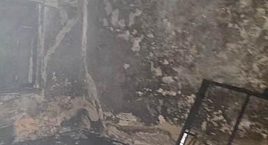 Metruk Evde Çıkan Yangın Korkuttu