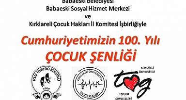 Babaeski'de Çocuk Şenliği