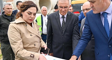 Başkan Candan Yüceer Sahaya İndi