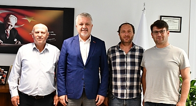 Lüleburgaz Ziraat Odası'ndan Başkan Gerenli'ye Ziyaret