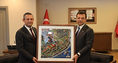 İmamoğlu'na Üçüncü Dönem Tebrik Ziyareti: Özel'den Hizmet Vurgusu
