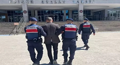 Edirne'de 16 yıl hapis cezasıyla aranan hükümlü yakalandı