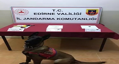 Edirne'de araçta uyuşturucu ele geçirildi