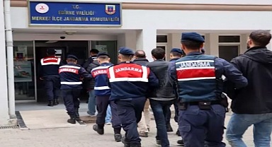 Edirne'de aranma kaydı olan 117 kişi yakalandı