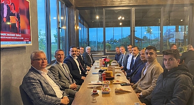 Havsa Kaymakamı İsmail Hakkı Batı'ya Veda Yemeği