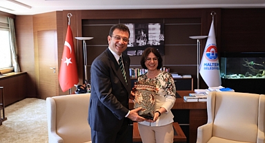 İMAMOĞLU'NDAN MALTEPE BELEDİYE BAŞKANI KÖYMEN'E TEBRİK ZİYARETİ