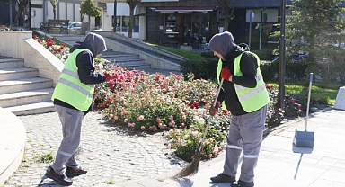 Kırklareli Belediyesi'nden Detaylı Temizlik ve Bakım Çalışmaları