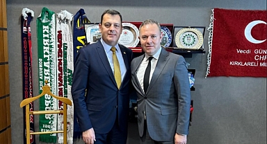 Başkan Ilık, CHP Kırklareli Milletvekili Gündoğdu'yu Ziyaret Etti