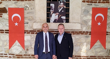 KTSO Başkanı Soner Ilık Kırklareli İl Tarım ve Orman Müdürü Gökhan Karaca'yı Ağırladı