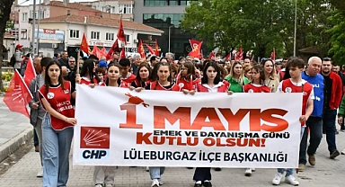 Lüleburgaz'da 1 Mayıs Coşkusu!