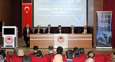 Tarımsal Üretimin Planlanması Toplantısı Yapıldı