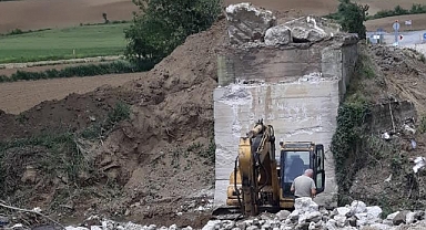 Köprü ve Menfez Yenileme Çalışmaları Başladı