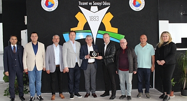 Tekirdağ TSO Yönetim Kurulu Başkanı Cengiz Günay'dan KTSO Ziyareti