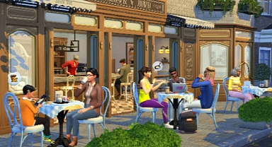 The Sims 4'ün en yeni kitleri, Riviera Retreat ve Cozy Bistro tanıtıldı